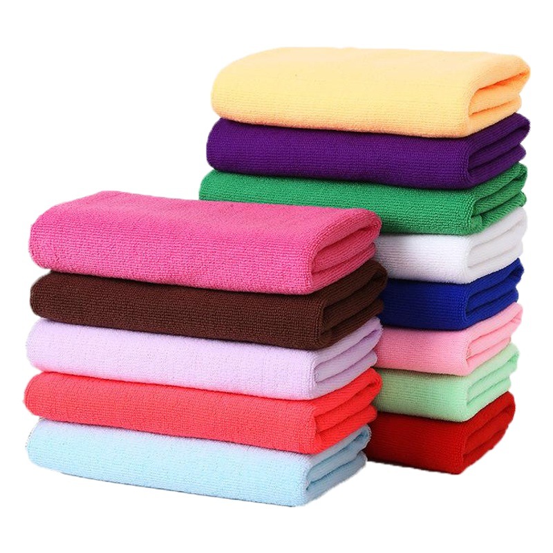 Factory wholesale microfiber car towel cloth 170g35X75cm soft absorbent dry hair towel