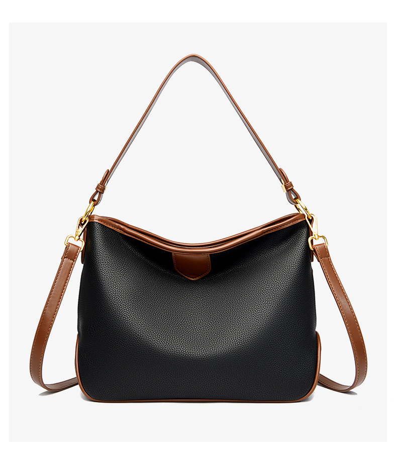 Textured Large Capacity Women's Bag Fashion Crossbody Hand Shoulder Tote Bag Underarm Bag All-match Commute Bag_voghion.com