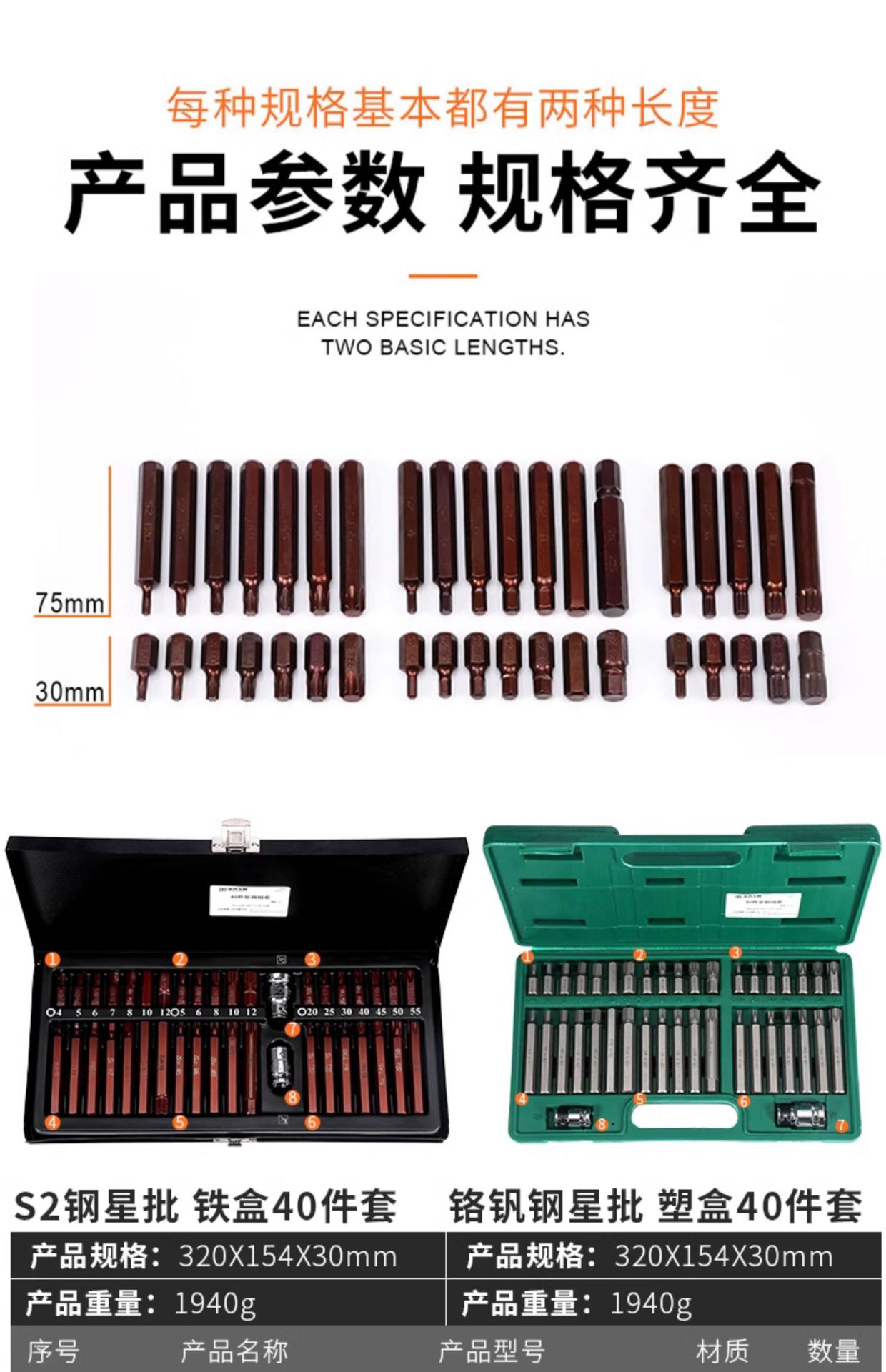 41-Piece Star Batch Set for Auto Repair and Maintenance, Special Spline Tools, Hexagonal Handle Wrench, Socket, Flower-Shaped Plum Blossom Wholesale
