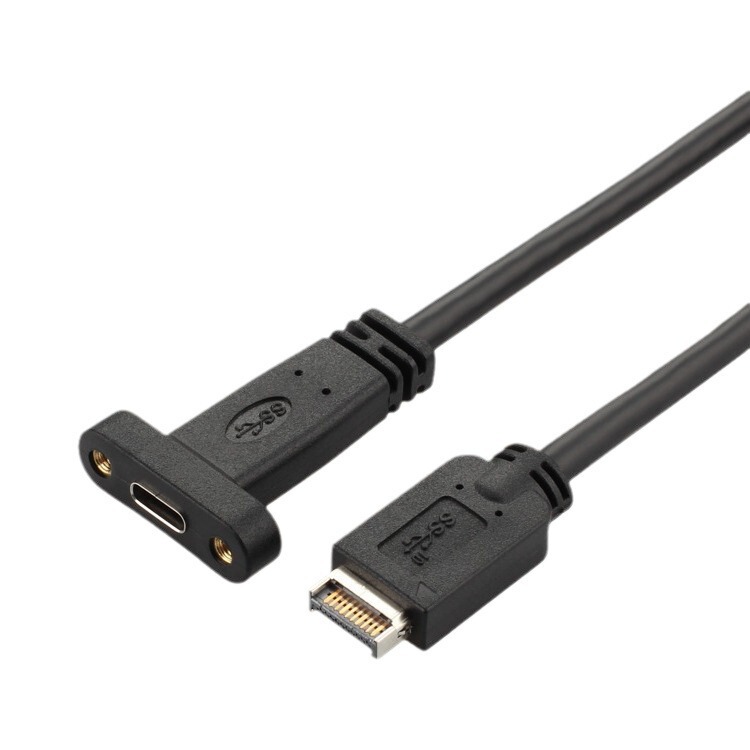 type-e to-c メス ブリッジケーブル USB3.1 マザーボード-e 拡張ケーブル コンピュータケーブル アダプター マザーボード拡張|undefined