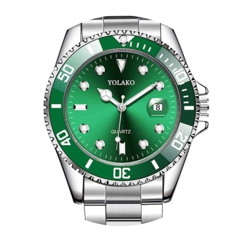 MENS WATCHES LUXURY QUARTZ STAINLESS STEEL SPORT WRIST WATCH