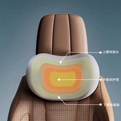 Seat Memory Foam, Pair of Lumbar: Headrest