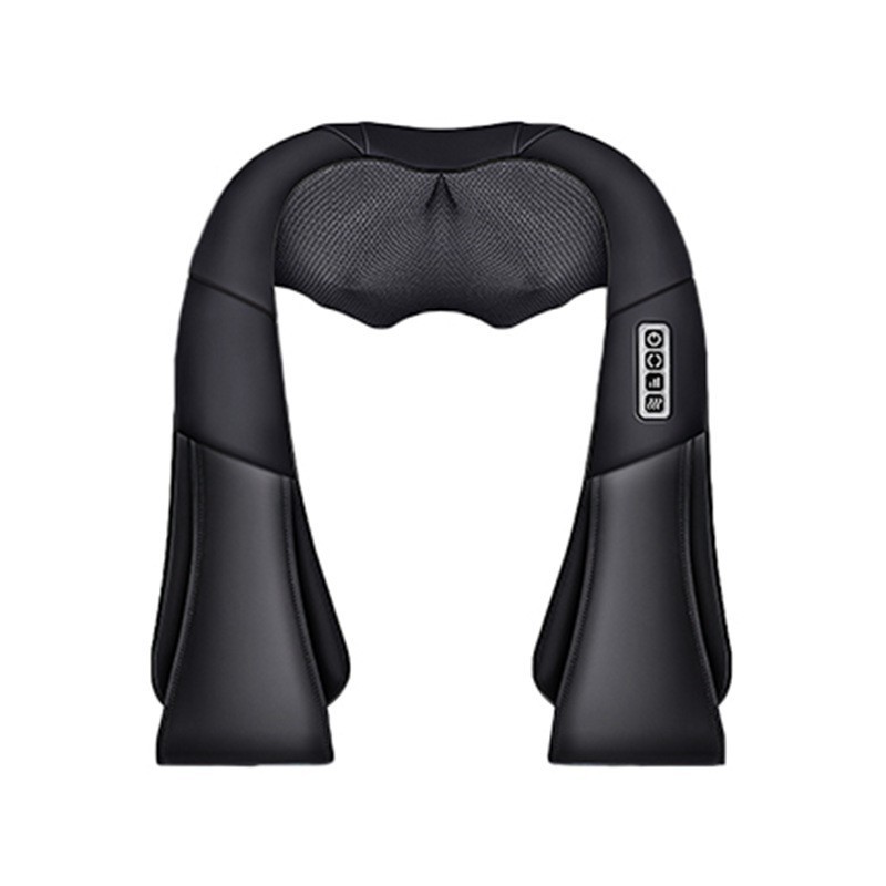 廠家批發家用揉捏按摩披肩加熱電動頸椎肩頸部按摩器儀跨境亞馬遜