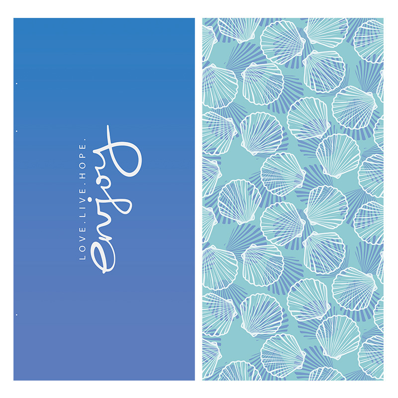 Double-sided suede cloth, gradient