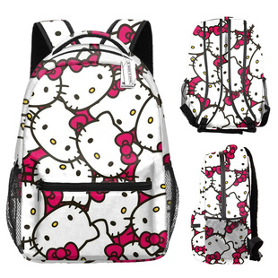 Hello Kitty书包小学生女童女孩新款减负大容量凯蒂猫双肩包卡通-阿里巴巴