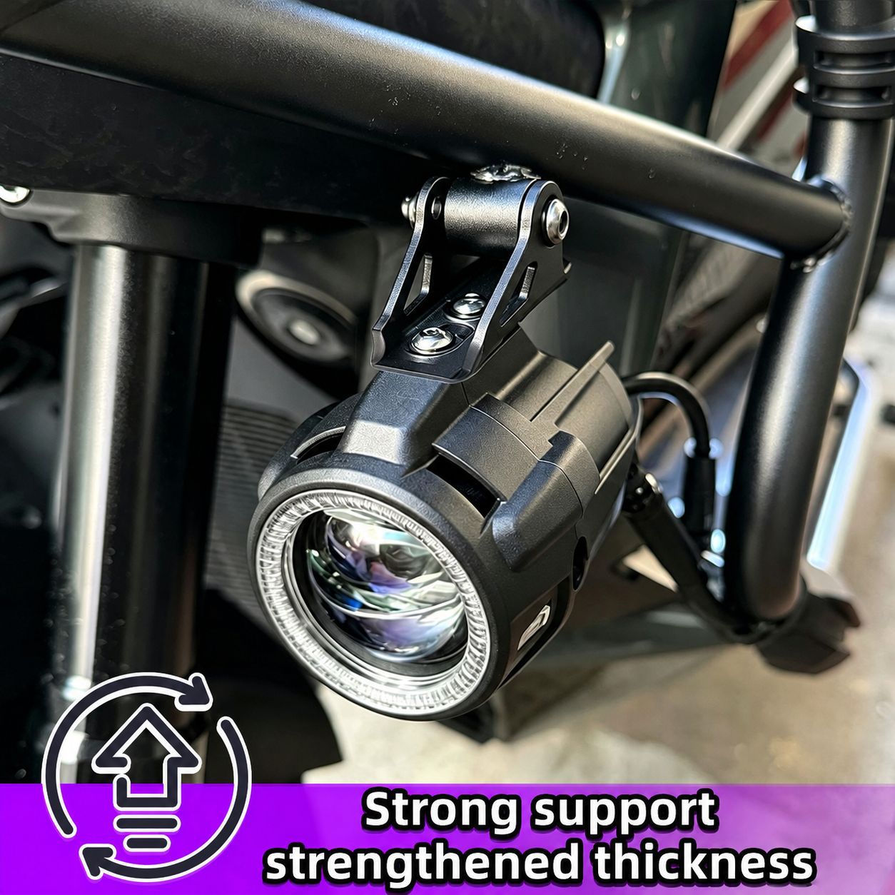 Universal cross-border motorcycle accessories, fixed brackets, scooter accessories, modified crash bars, spotlight bracket accessories, complete set