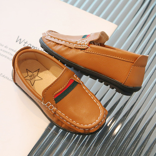  New Boys' Slip-On Cloth Shoes Children's Spring Autumn and Summer Doudou Shoes Korean Style Shoes Boys' Baby Casual Shoes
