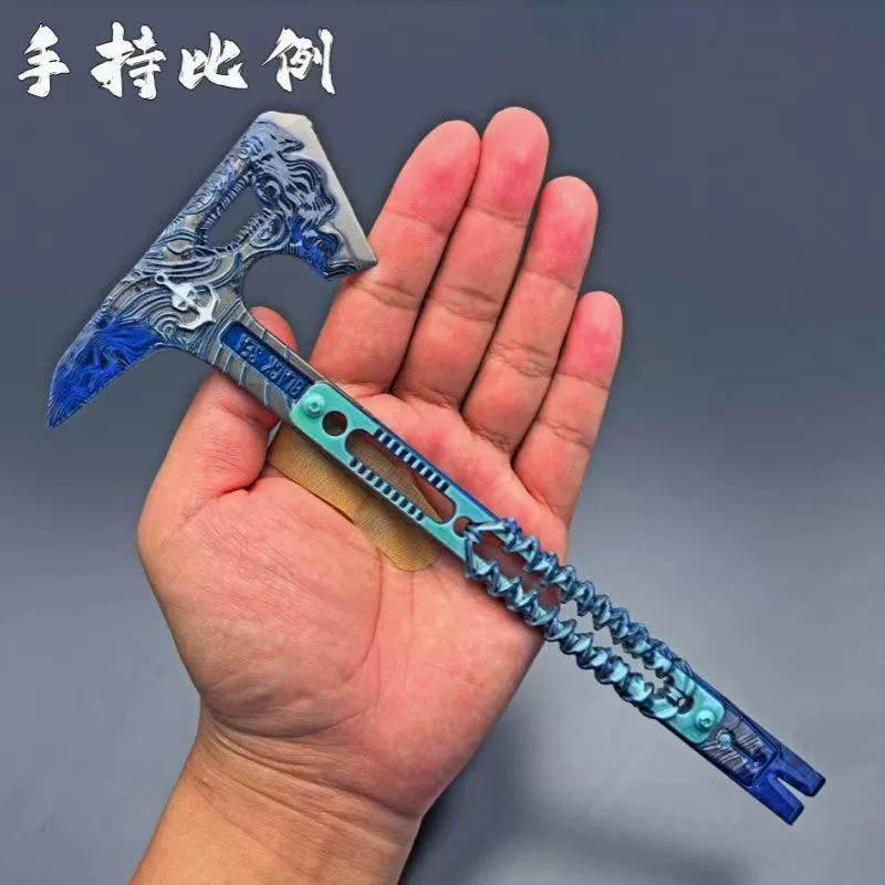 Игровой набор Dark Zone Breakthrough Surrounding Ruitu Folding Knife Folding Knife Alloy Model Weapon Toys Ajax Knife Dagger