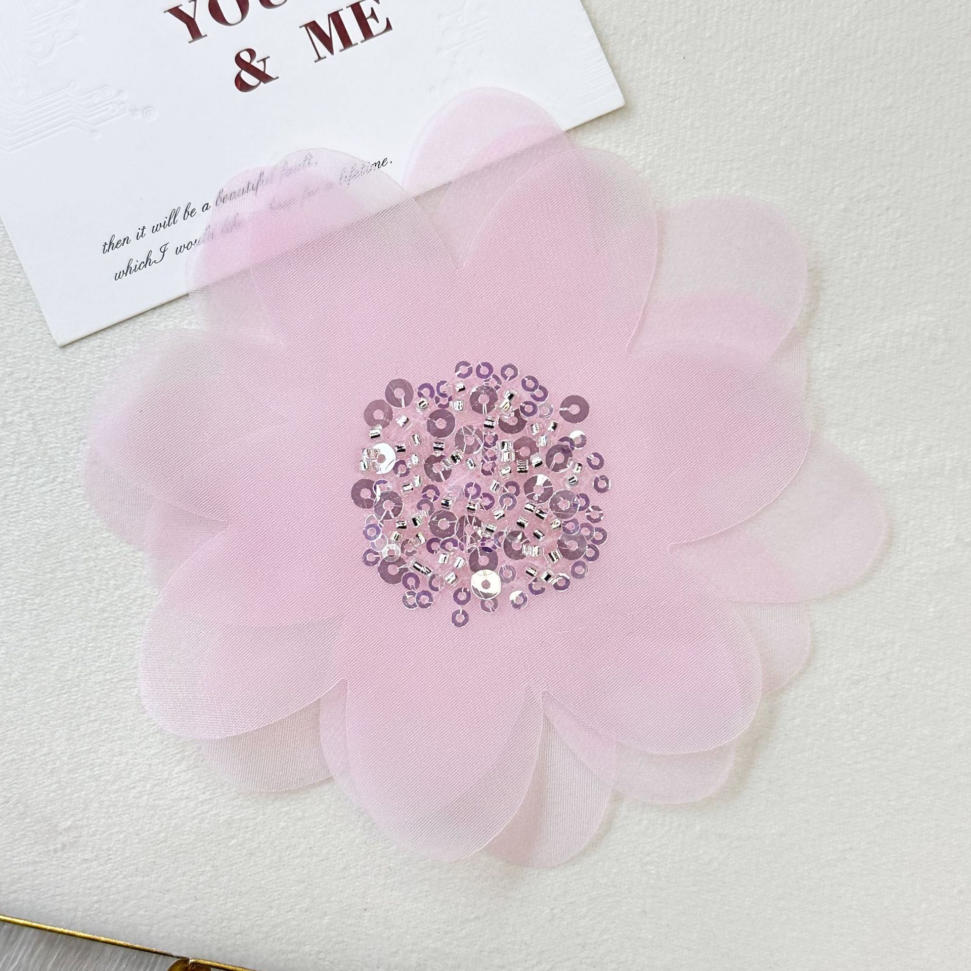 Decoración de flores DIY hecha a mano vestido de boda joyas decoración de flores de pecho multicolores ropa infantil vestido zapatos accesorios sombreros