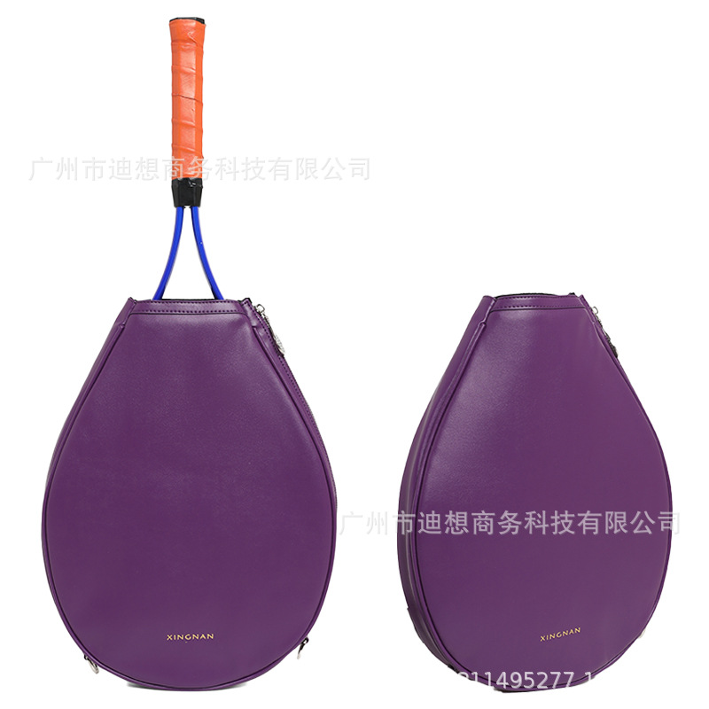 Bolsa de raqueta de tenis de alta gama nueva 2025 lujo ligero de hombro bolso de raqueta de pico bolso de bádminton deportivo al aire libre