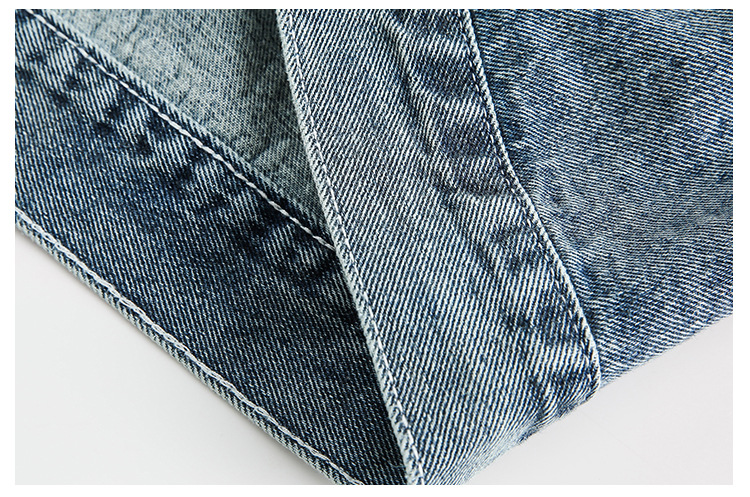 Denim Jacket Men Retro High Street Motorcycle Style Jacket Top_voghion.com
