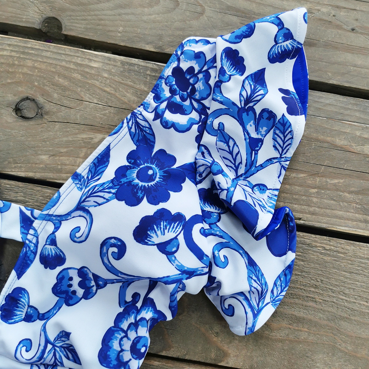 315g Weight Short Sleeve Sleeve Length Polyester Fabric Type Short Top Length One-pieces Tops Type 1 Piece Quantity Swimming Occasion V Neck Neckline Slim Fit Type Printing Pattern Women's Gender Vacation Style Women's Vacation Printing 1 Piece One Piece Swimwear 13