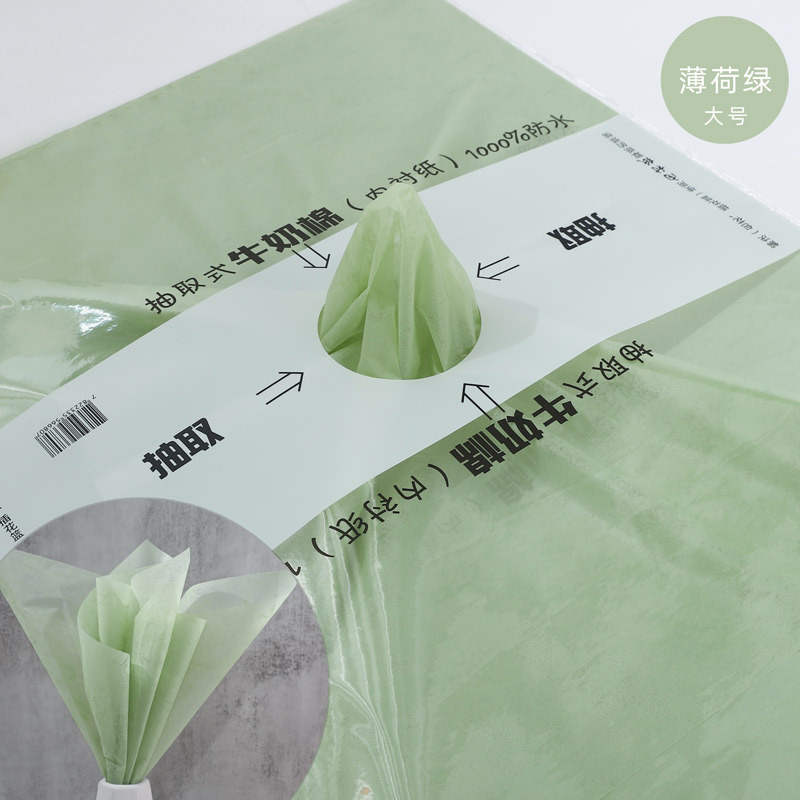 Nuevo papel de pera 70*50cm papel de envolver flores forro base mano amasando papel de algodón papel de envolver flores al por mayor fabricante