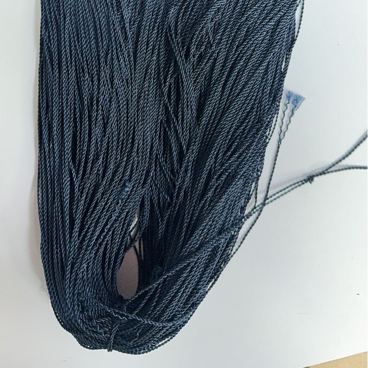 两股三股涤纶扭绳吊牌吊粒挂绳服装辅料可染色耐磨现货批发可定染