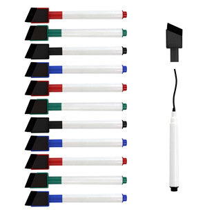 Factory Customized 4-Color Erasable Whiteboard Pen Kidsren's Non-Toxic Blackboard Drawing Board Whiteboard Pen Easy to Erase
