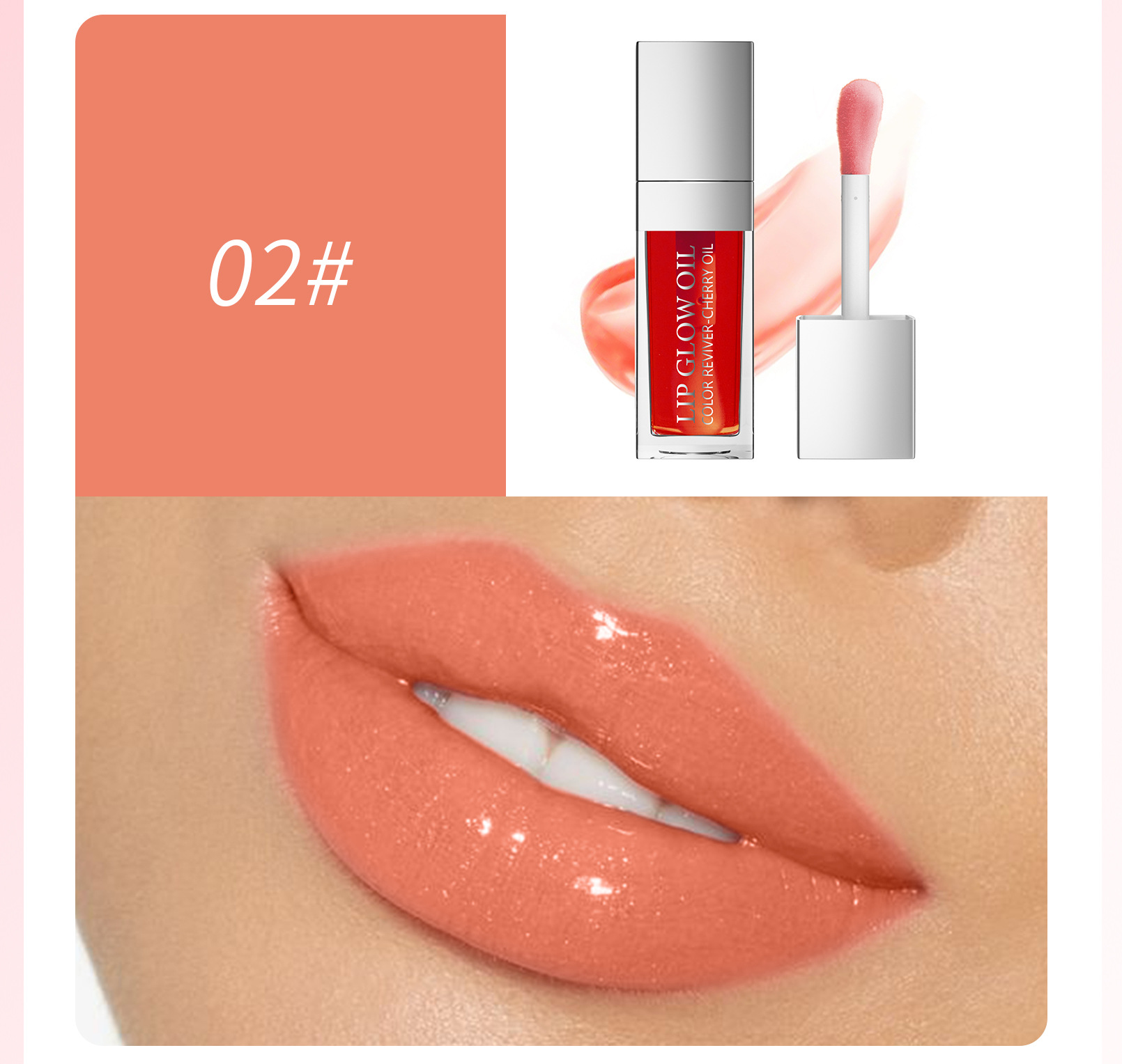 Hellokiss Lip Moisturizing and hydrating Color Changing Lip Oil undefined
