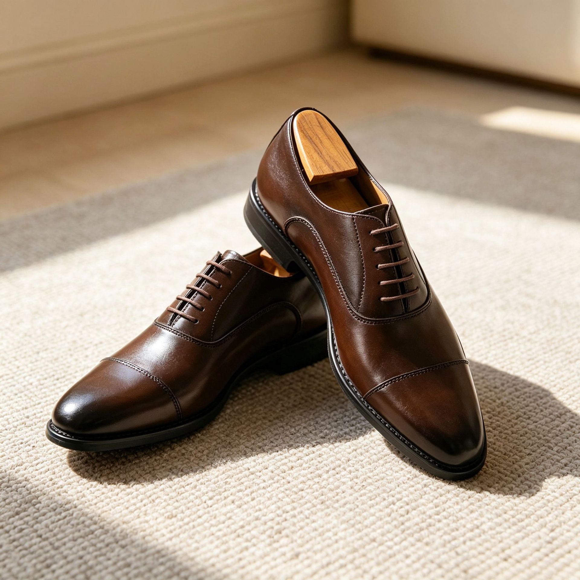 Zapatos de cuero zapatos de negocios para hombres Oxford zapatos de hombre cuero genuino desgaste formal zapatos de cuero para hombres de tres articulaciones zapatos de cuero de altura oculta estilo británico