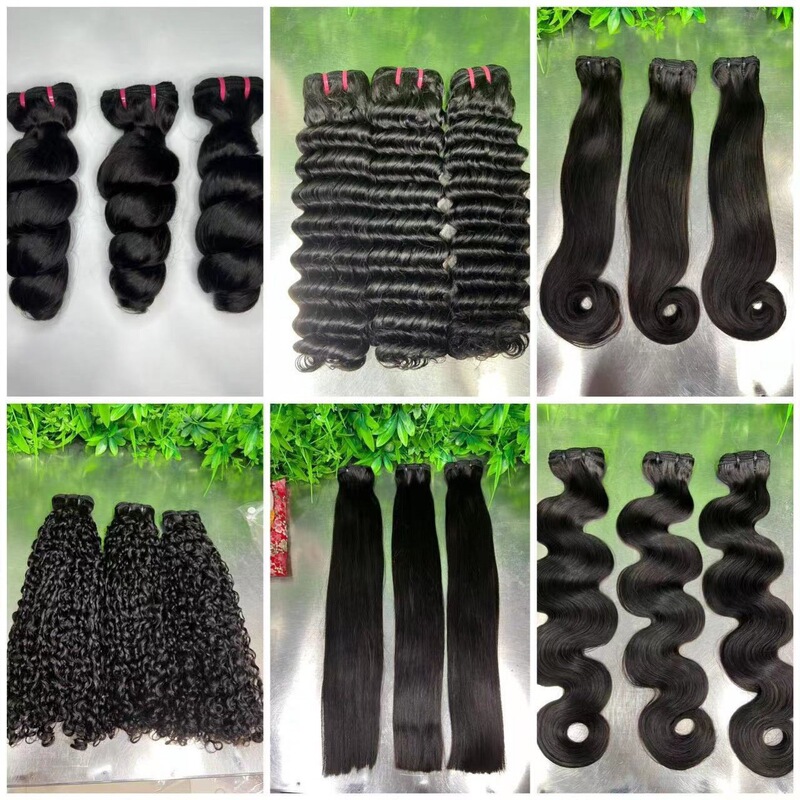 14A Real Human Hair First-Grade Wig Straight Hair Extensions Super Double Drawn Straight Bundles 14A Real Human Hair First-Grade Wig Straight Hair Extensions Super Double Drawn Straight Bundles