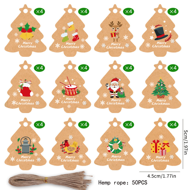 2026 クロスボーダークリスマスタグクリスマスツリー老人タグペンダントクリエイティブギフトクリスマスイブギフトスタンドパッケージ|undefined
