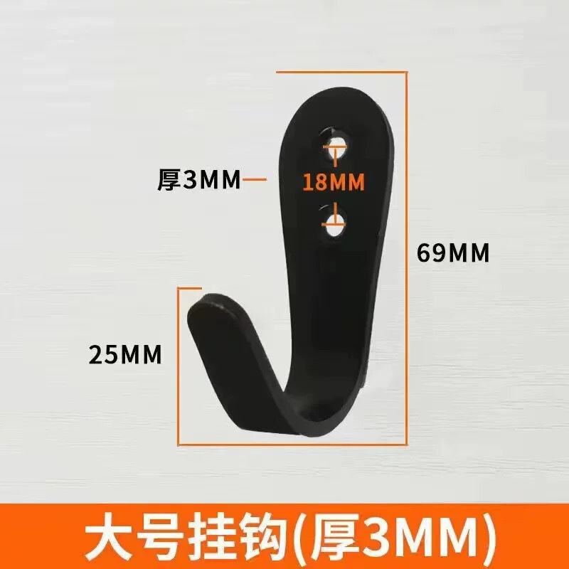 ステンレスフックシングルフック穴なし壁ハンガーフック単一服タオルフックバスルームキッチン壁フック|undefined