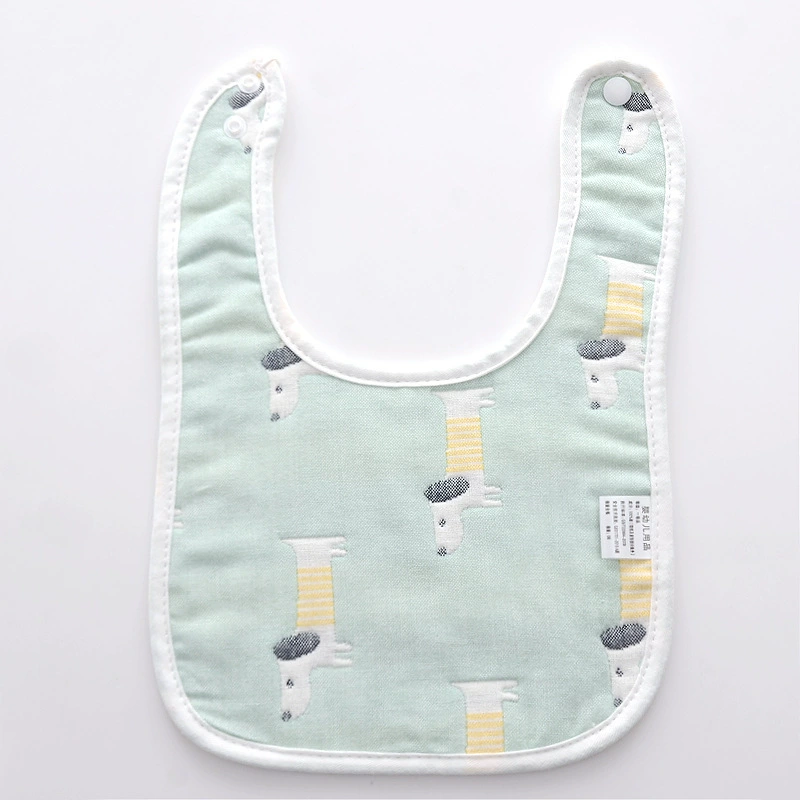 Gauze bib for early age for new born