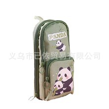 Backpack, capacious pencil case, school cartoon high quality stationery for boys for students, new collection 5