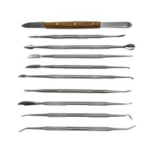 双头雕蜡刀雕刻刀掏底刀牙调刀树脂修整刀技蜡刀五金首饰蜡版起版