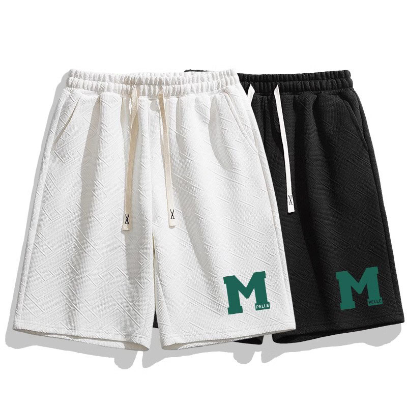 Summer Thin Casual Cute Printed Shorts Men's Knee-free Pants Quick-drying Sports Ice Silk Casual Shorts