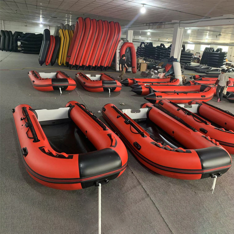 Raft Water Rescue Lifeboat 4/6/8/10 Person Kayak Fishing Net Thickened Wear-Resistant Rubber Boat