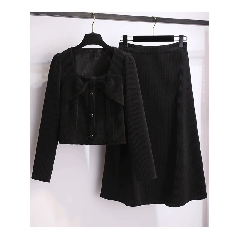 Костюм в стиле Xiaoxiang, женское платье на весну и осень 2023, Новый универсальный дизайн, элегантный костюм знаменитостей в западном стиле, уменьшающий возраст, комплект из двух предметов