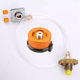On behalf of] gas tank outdoor stove flat gas tank inflation valve adapter camping gas tank inflation belt discharge