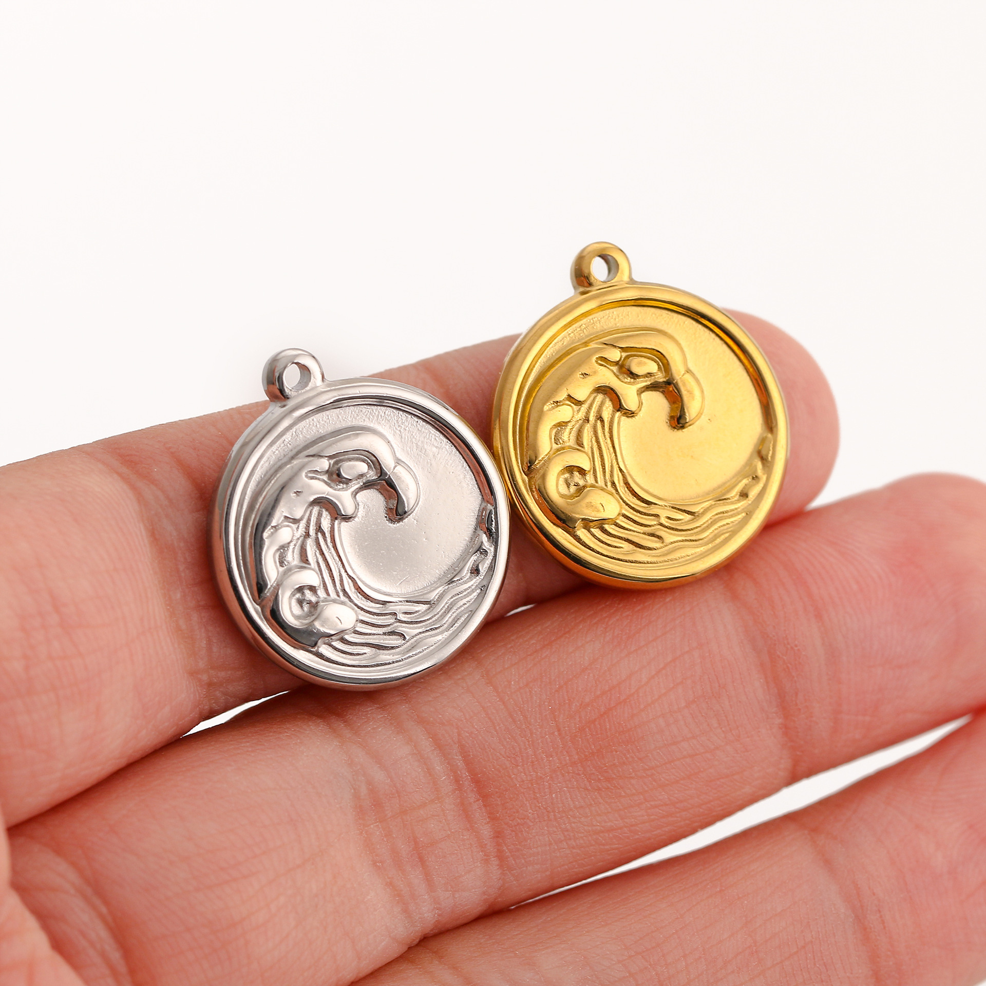 6g Weight Pendant Jewelry Making Type 11*16MM, 20 * 23mm Jewelry Making Size DIY Jewelry Accessories Classification 3 PCS/Package Quantity 304 Stainless Steel Material Starfish, Hippocampus, Shell Pattern Plating Design Simple Style Style 3 PCS/Package 11*16MM 20 * 23mm 304 Stainless Steel Starfish Hippocampus Shell Pendant 1