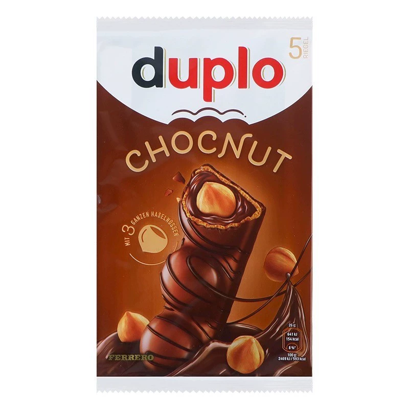 Германия импортированная закуска Feilo Duplo Dopple ореховые сэндвичи, престижное молочное шоколадное печенье закуски
