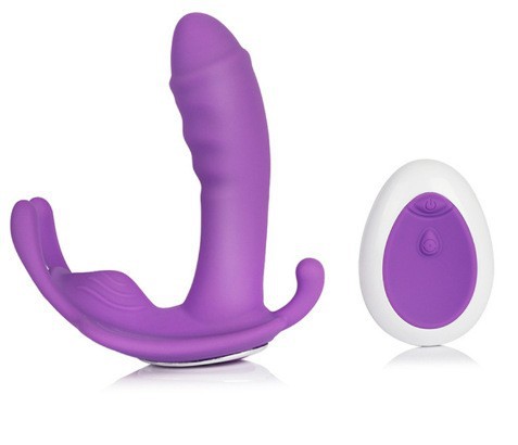 Cross-Border Hot-Selling Popular Women's Wearable Butterfly Vibrator Wireless Large Remote Control Multi-Frequency_voghion.com