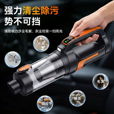 Amazon Car Vacuum Cleaner Cross-Border Handheld Wireless Portable Car Mini Vacuum Cleaner with Super Powerful Performance (Tozsoranlar)