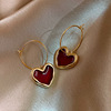 Retro fashionable universal earrings, internet celebrity, simple and elegant design