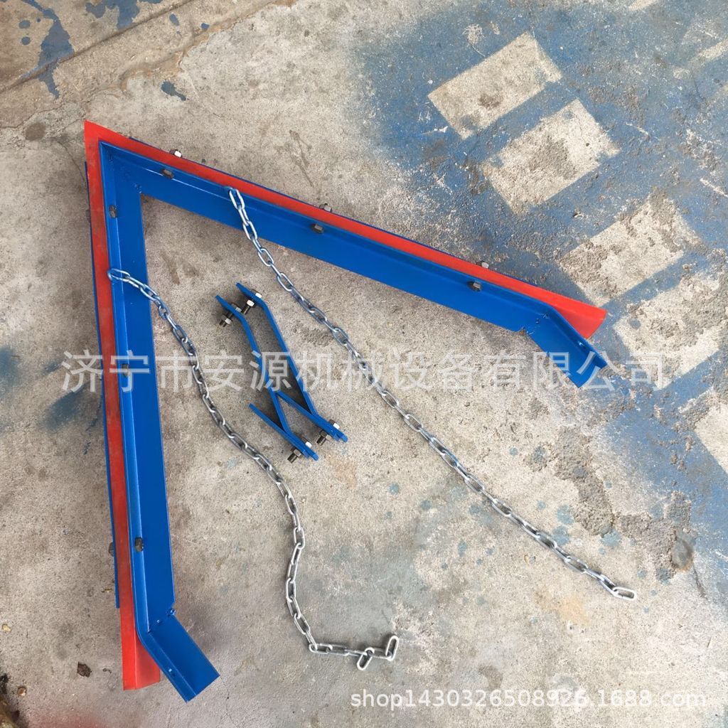 V型聚氨酯空段清扫器 清扫器 空段皮带清扫器 济宁安源清扫器厂