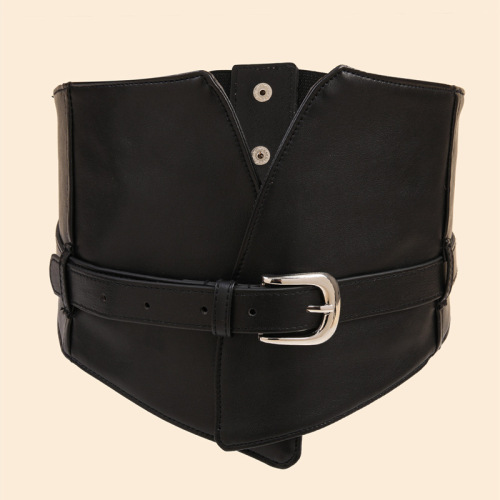 Women's European and American fashion simple elastic girdle belt women's belt versatile same style decoration versatile clothing matching