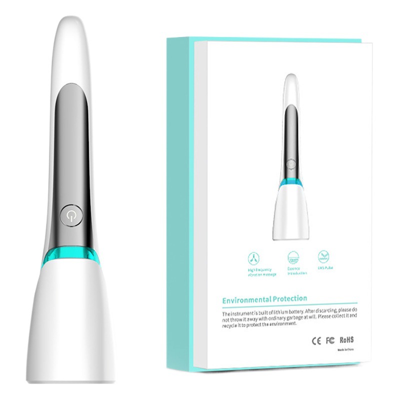 Dispositivo de Belleza para Ojos Tilamei, Microcorriente EMS, Mejora las Ojeras y las Bolsas de los Ojos, Dispositivo de Belleza Ultrasónico, Masajeador de Ojos para el Hogar