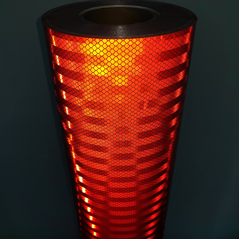 源头工厂弱溶剂喷绘反光膜可零裁UV刻字打印反光材料交通E18