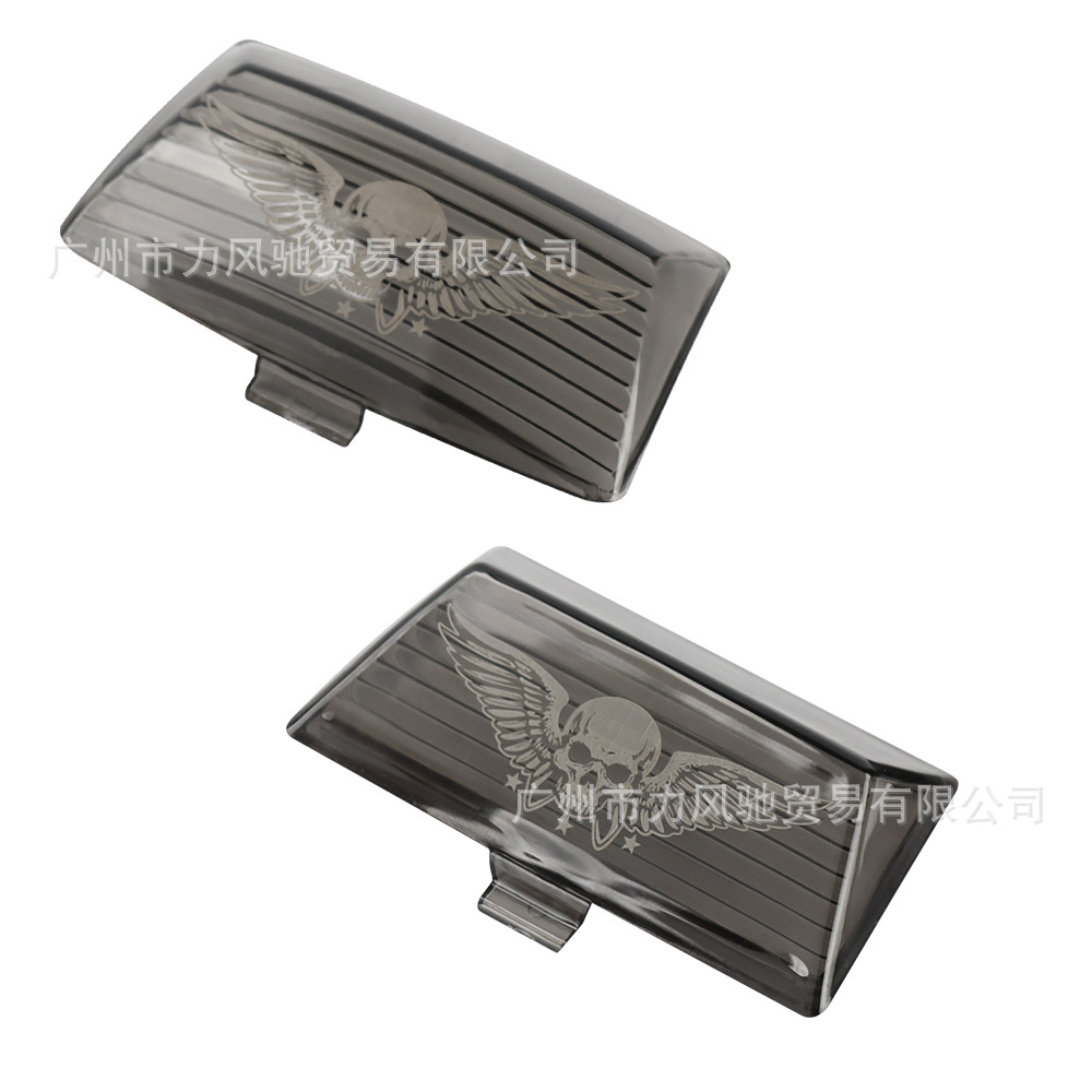 Cobertura de lente de punta para para motorcicleta delantera y trasera para Harley Travel Electra Glide delantera y trasera