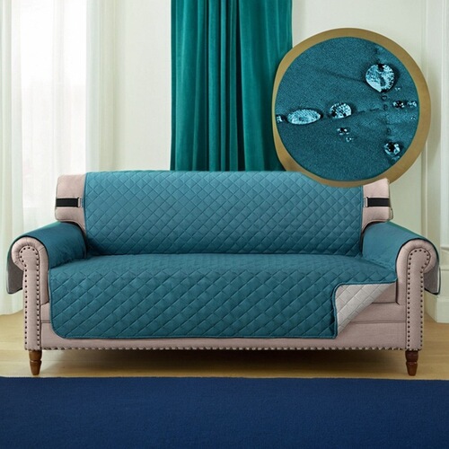 Waterproof sofa slipcover and cushion set for pets