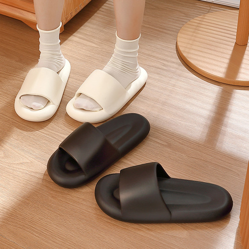 Shit-stepping slippers, summer women's hotel wear, non-slip, indoor home bathing, soft-soled bathroom sandals, men's home wholesale