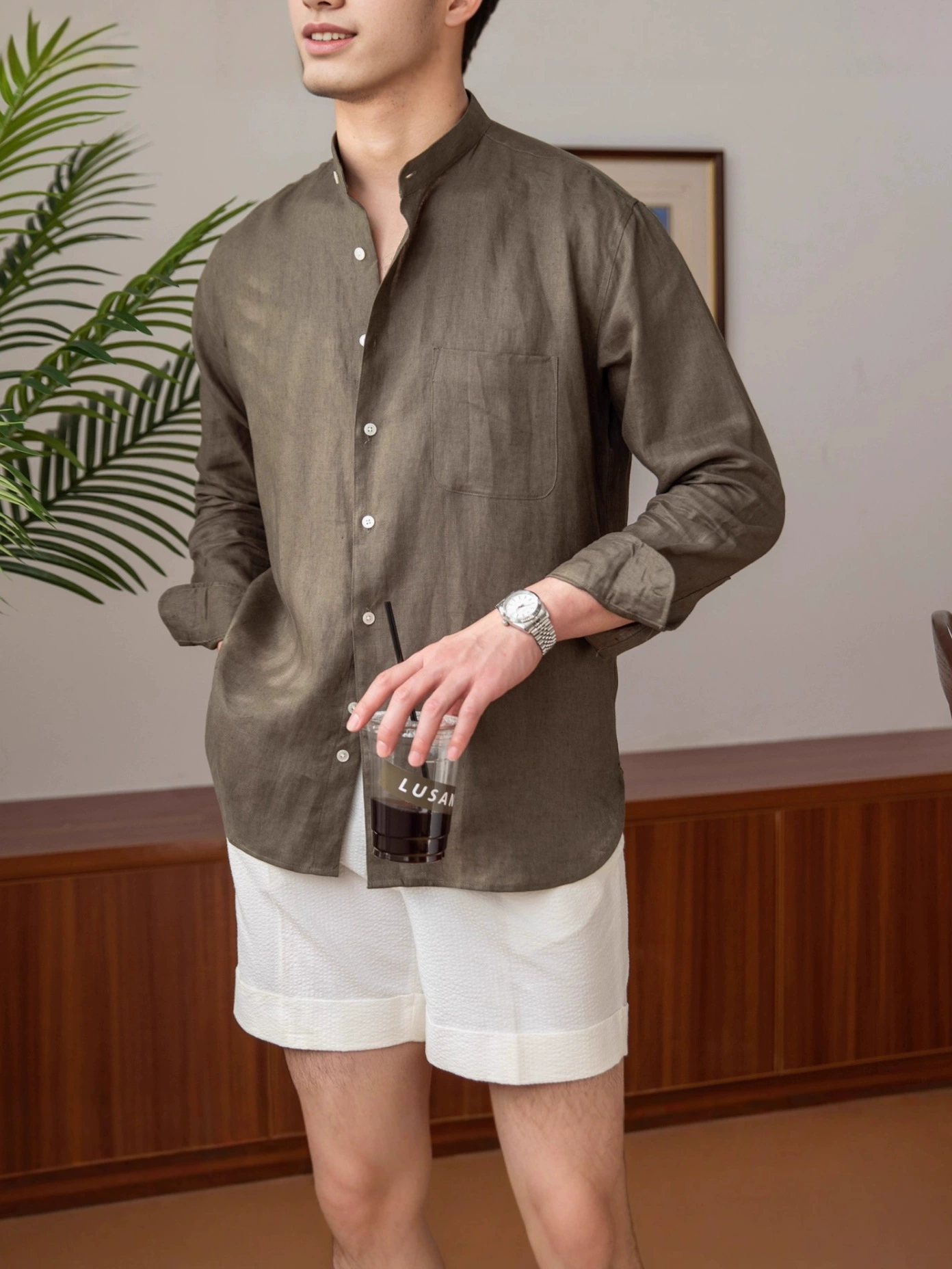 Breathable summer long-sleeve, quality shirt