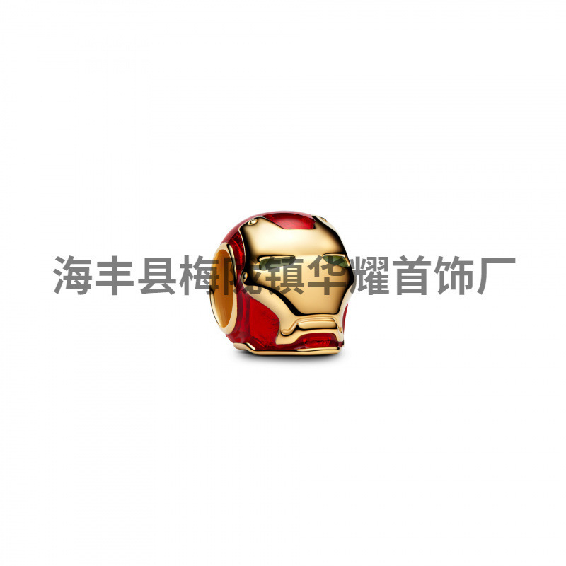 无logo潘家多拉串珠散珠白铜镀银珠子柴郡猫吊件DIY米奇珠宝配件|undefined
