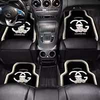 Европейские и американские автомобильные коврики, бархатные коврики GM, черно-белые, легкие, не скользкие, износостойкие ковровые коврики для автомобилей