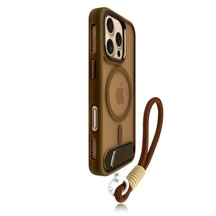 Soportes invisibles magnéticos para la piel de alto nivel simples para iPhone16ProMax funda para teléfono móvil 14 Apple 15 nuevo