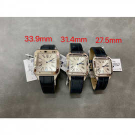 F1卡迪8848方形AF厂山度士薄罗马数字时尚防水贝母石英情侣手表