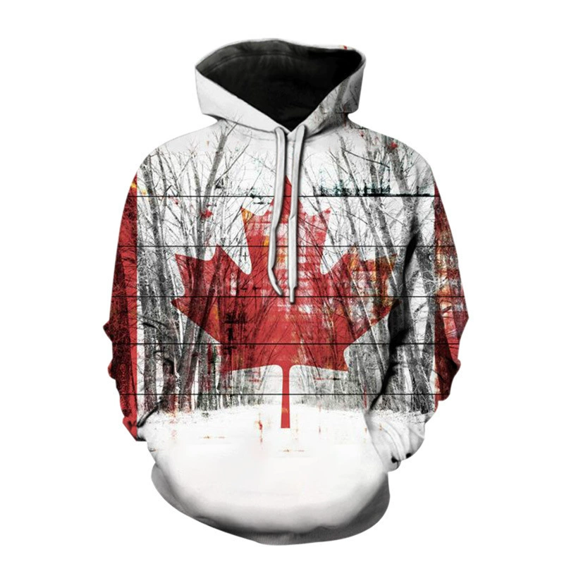 AliExpress Amazon для подростков весна осень 3D цифровой печати мужской свитер с капюшоном с рисунком флага свободный