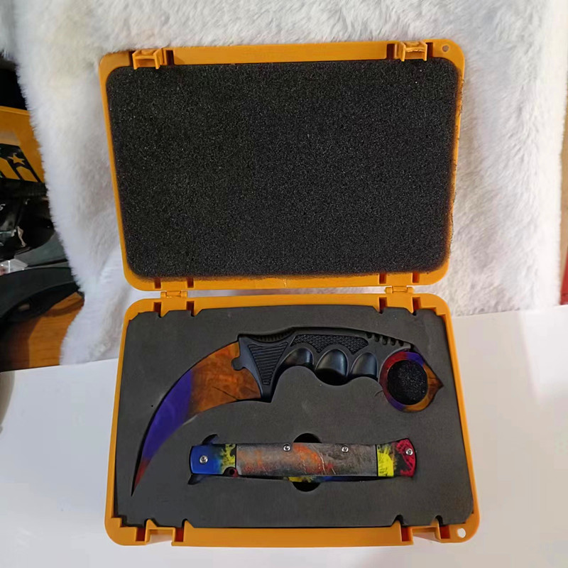 Navaja Mariposa de Entrenamiento de Acero Inoxidable Sin Filo para Principiantes y Juego CS image 30